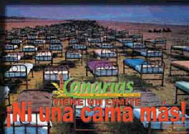 Canarias tiene un lmite. Ni una cama ms!